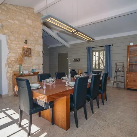 Maison En Pierre Avec Piscine A Barjac, 16 Personnes * Barjac (Gard)
